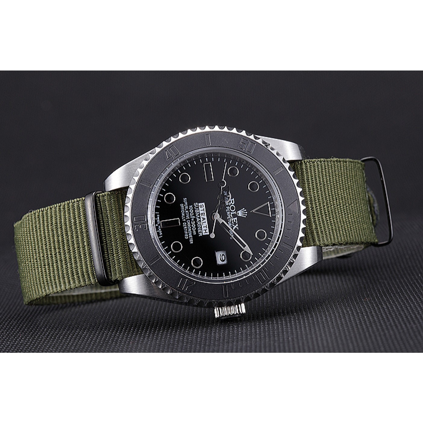 MiroTime Rolex Stealth Submariner Olive 621990