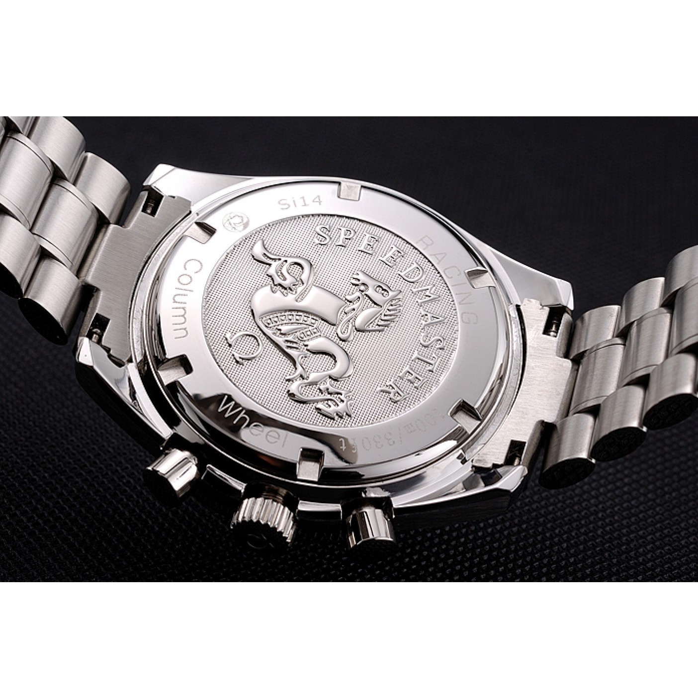MiroTime Omega Speedmaster Blue Dial Stainless Steel Case And Bracelet 622802