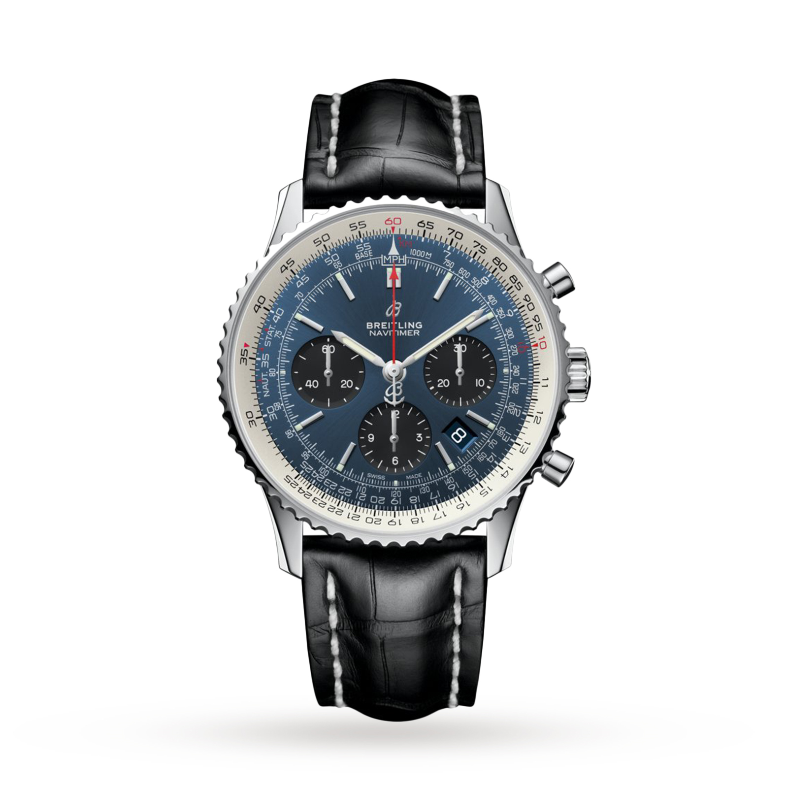 MiroTime Swiss Breitling Navitimer 1 B01 Chronograph 43 AB0121211C1P1