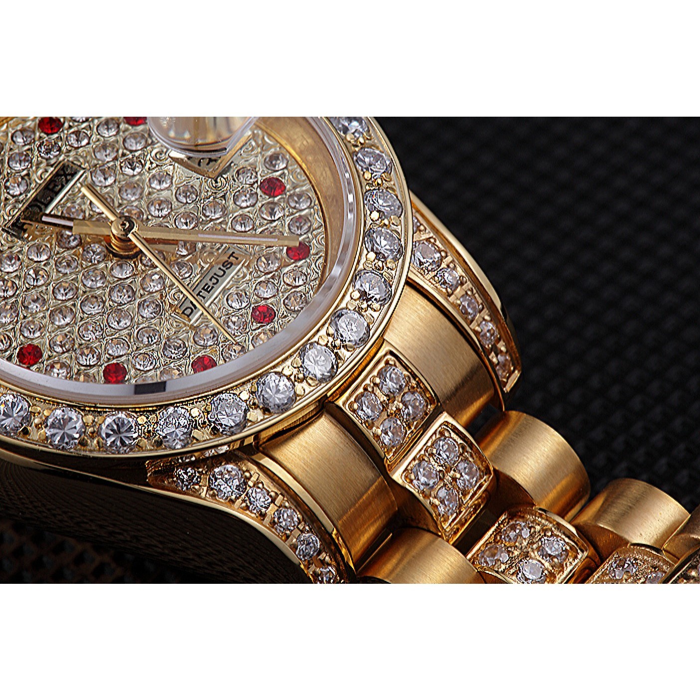 MiroTime Swiss Rolex DateJust Diamond Dial Gold 622023
