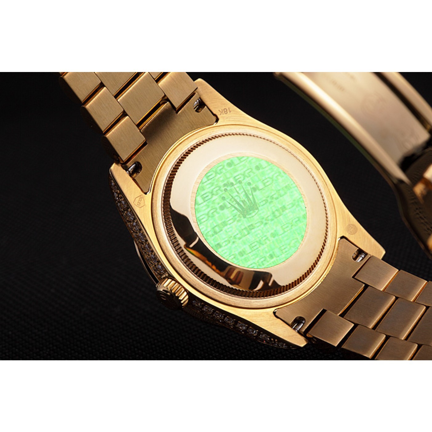 MiroTime Swiss Rolex Day-Date Diamonds Yellow Gold-srl185 621615