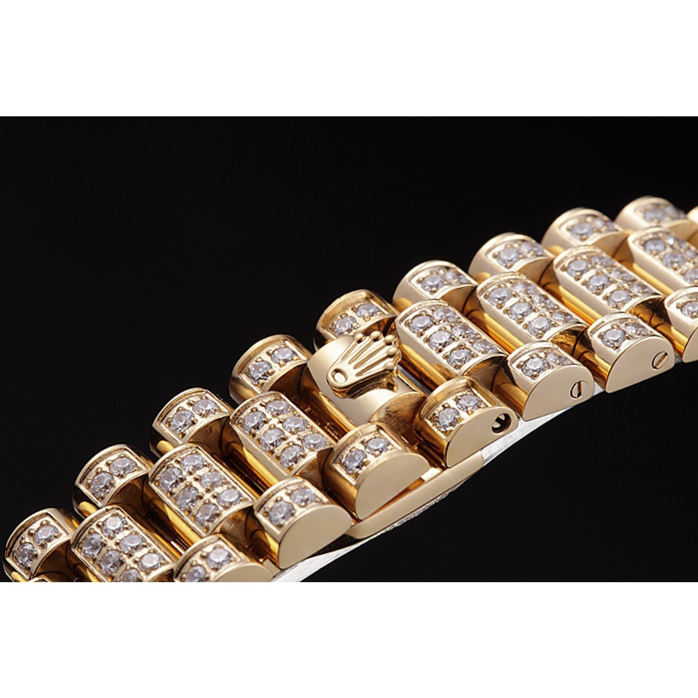 MiroTime Swiss Rolex Day-Date Diamonds Yellow Gold-srl185 621615