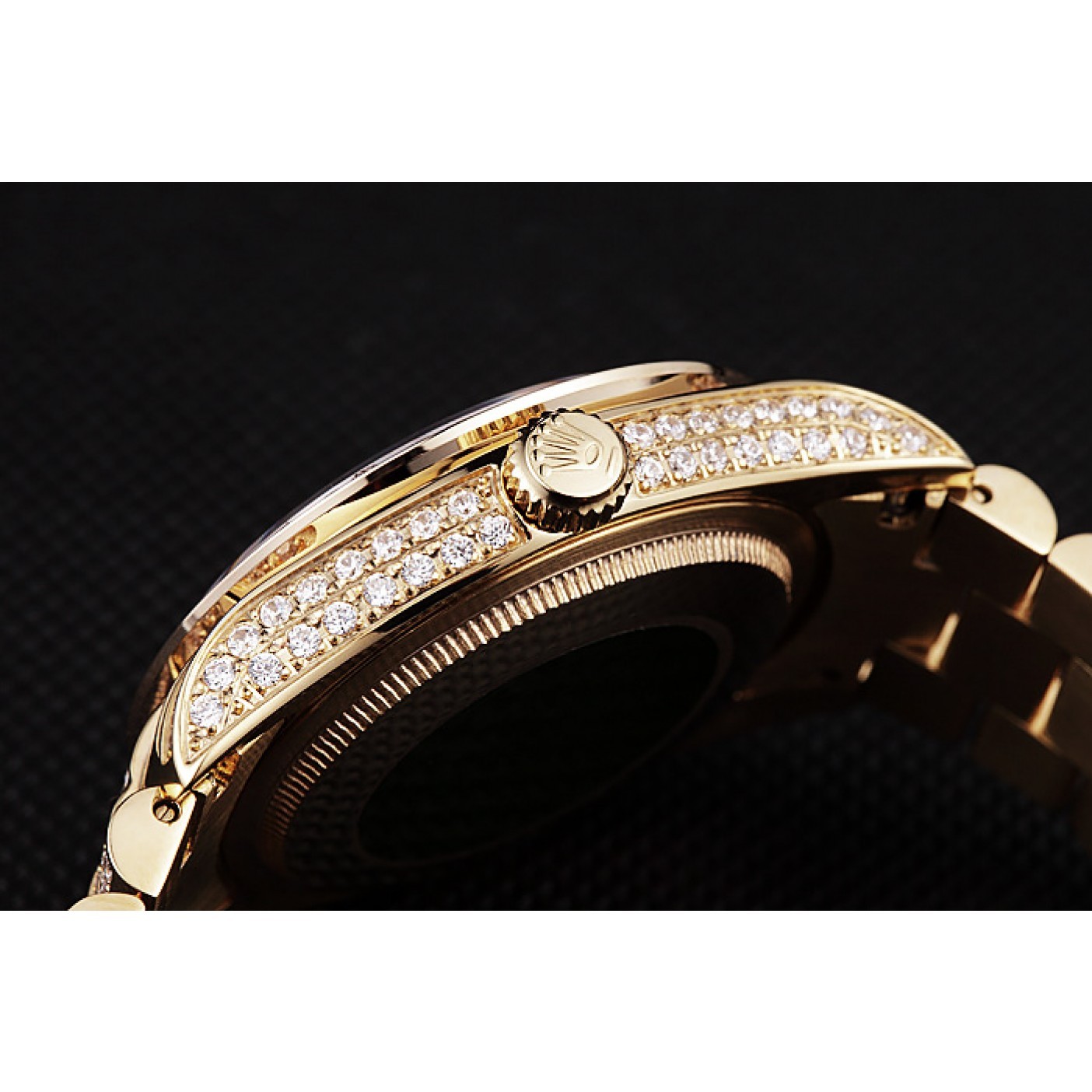 MiroTime Swiss Rolex Day-Date Diamonds Yellow Gold-srl185 621615