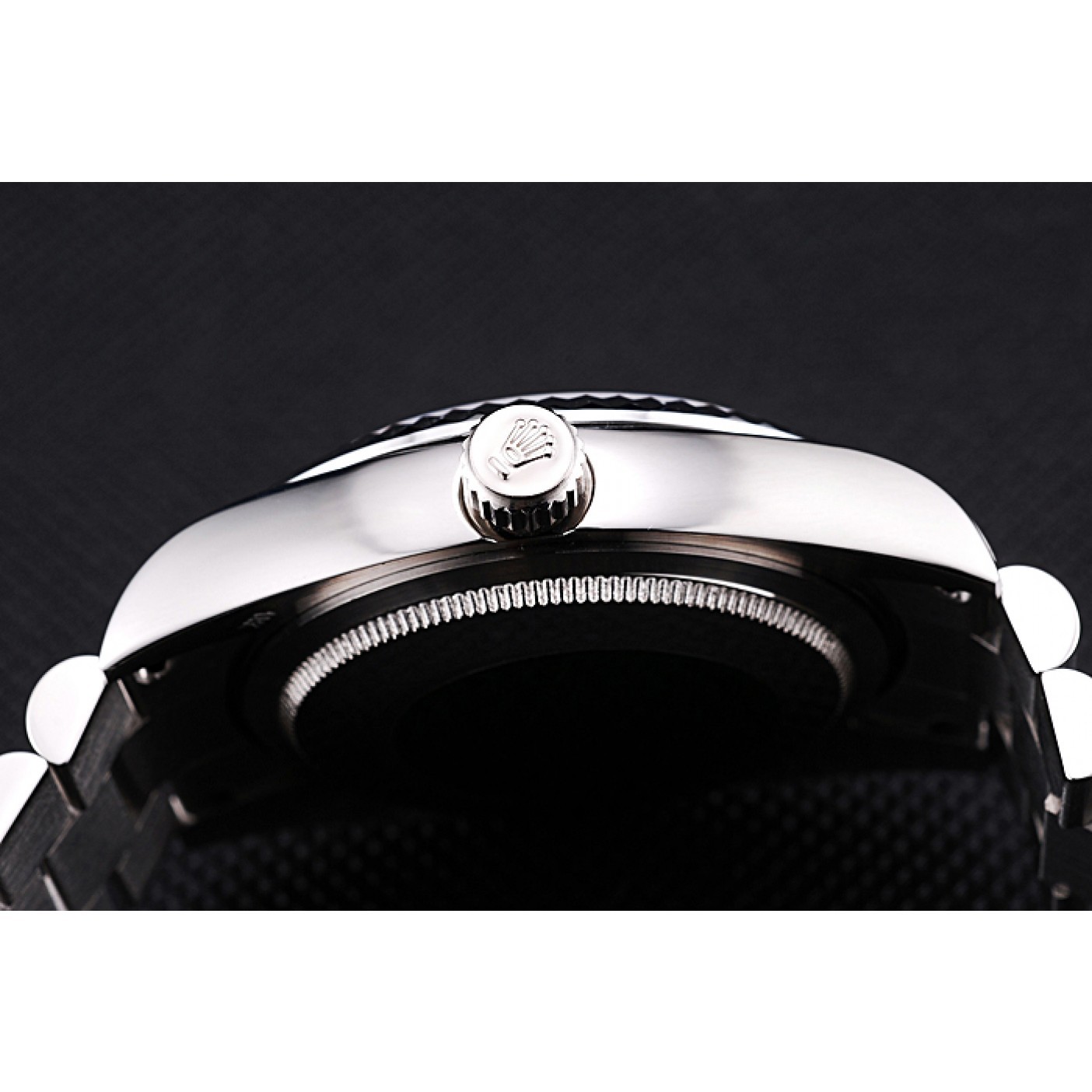 MiroTime Rolex Day-Date Polished Stainless Steel Silver Dial