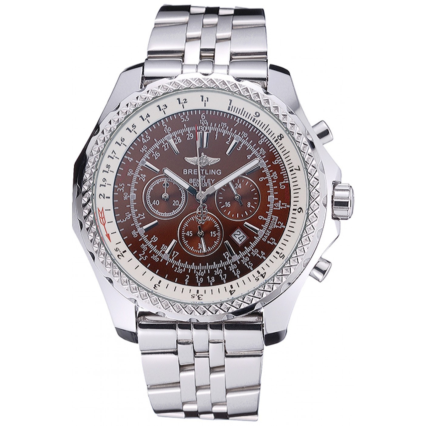 MiroTime Breitling Bentley Motors T Bronze Dial Stainelss Steel Bracelet 622519
