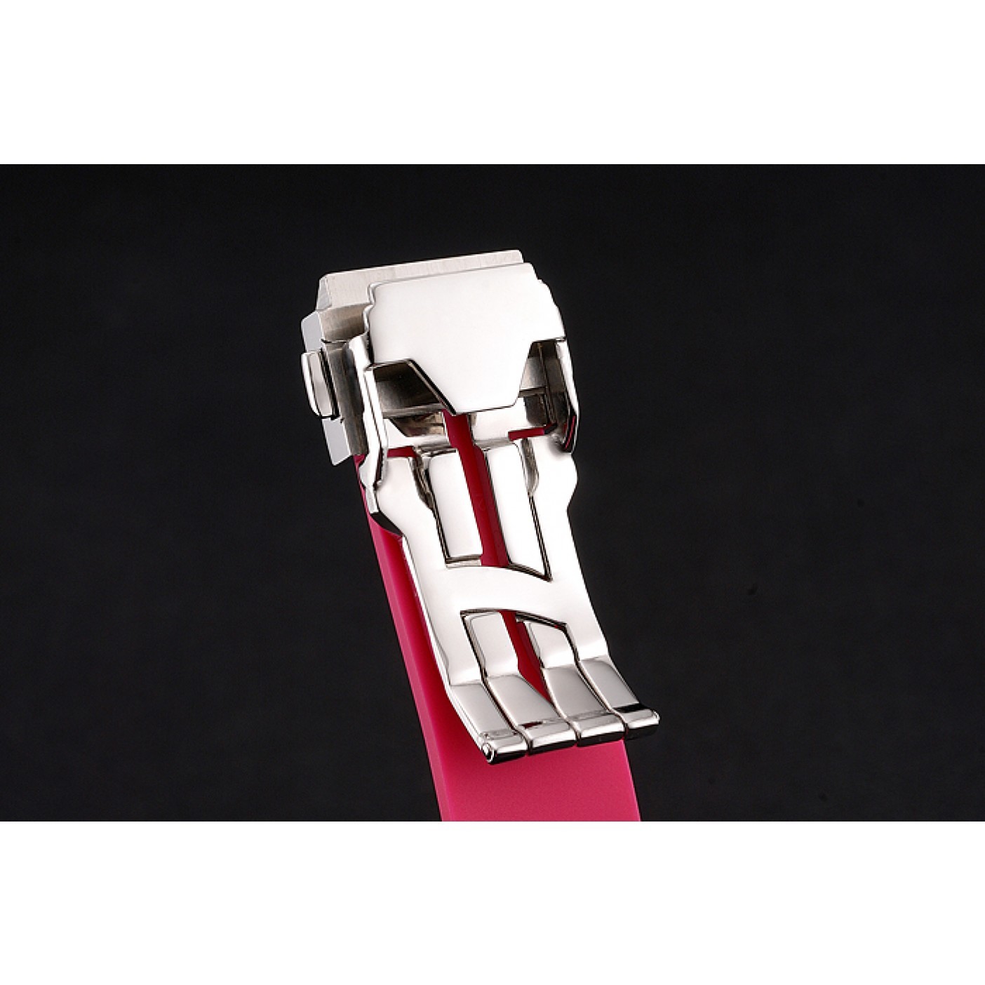 MiroTime Hublot Big Bang Pink Strap White Dial Watch