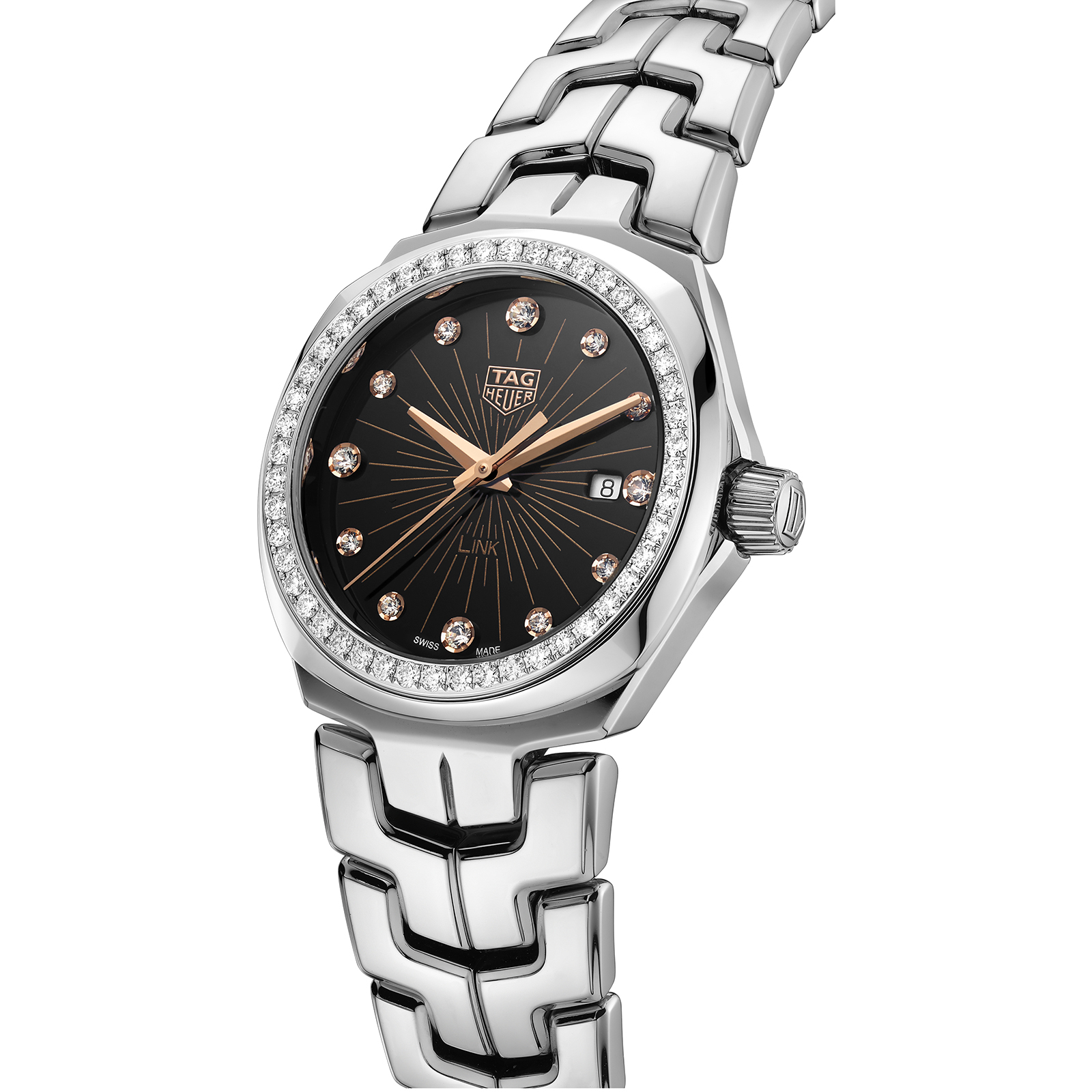 MiroTime Swiss TAG Heuer Link Ladies Watch WBC131G.BA0649