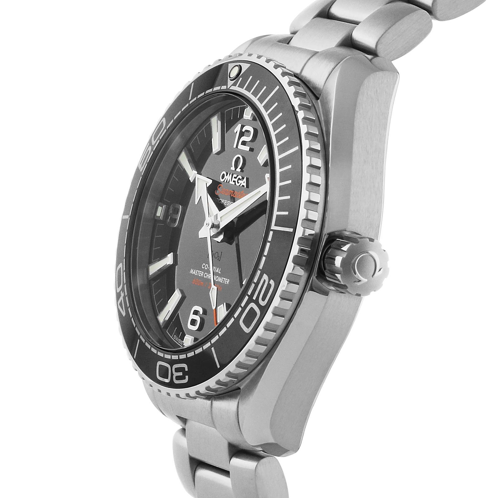 MiroTime Swiss Omega Seamaster Planet Ocean 600m Co-Axial 39.5mm Mens Watch O21530402001001