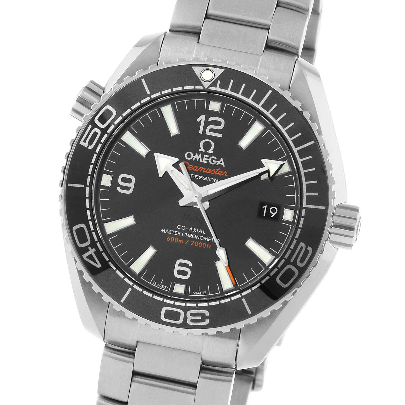 MiroTime Swiss Omega Seamaster Planet Ocean 600m Co-Axial 39.5mm Mens Watch O21530402001001