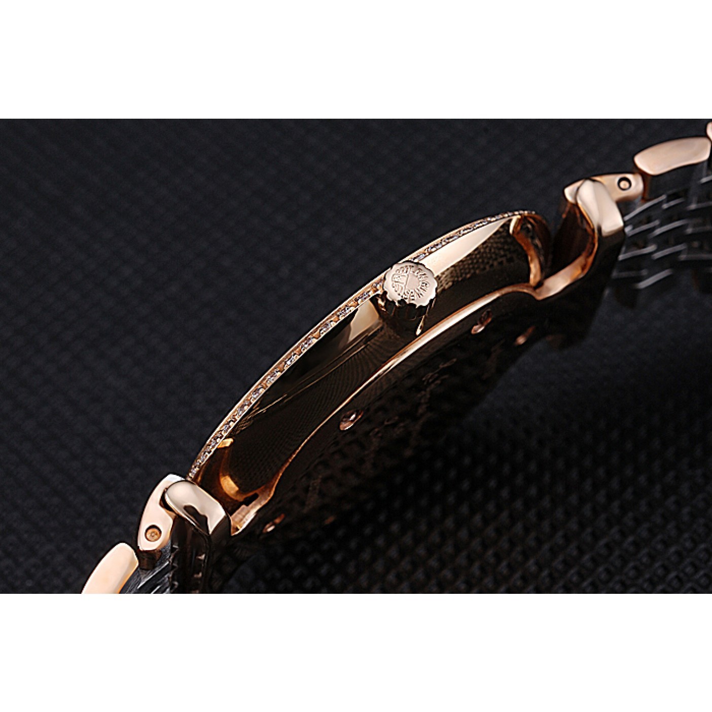 MiroTime Longines La Grande Classique Rose Gold White Dial Diamond Bezel Homme 622105