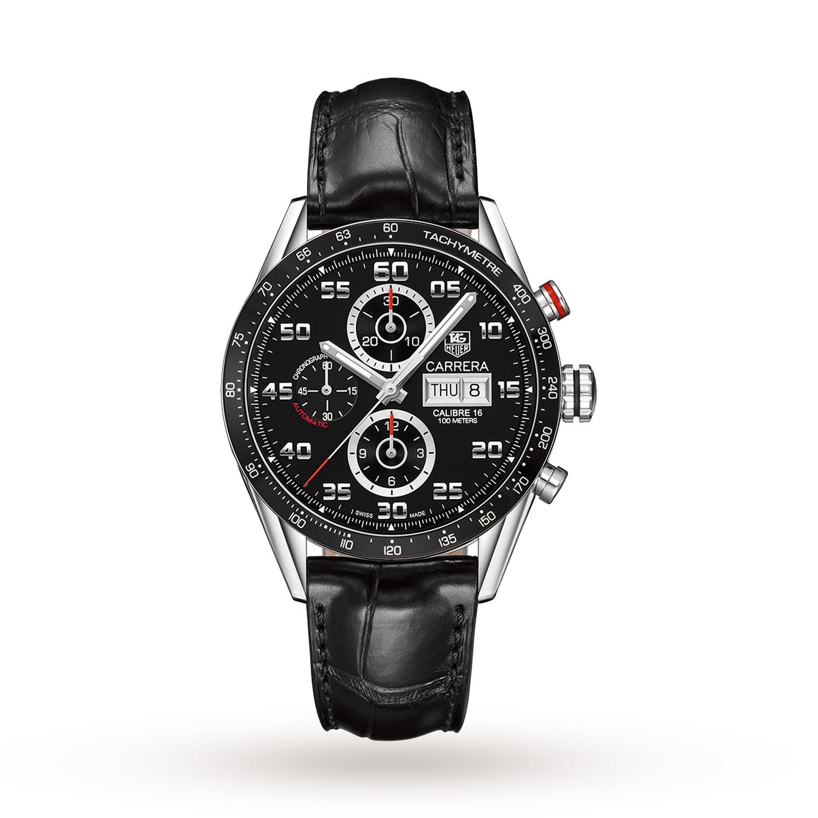 MiroTime Swiss TAG Heuer Carrera Calibre 16 43mm Mens Watch CV2A1R.FC6235