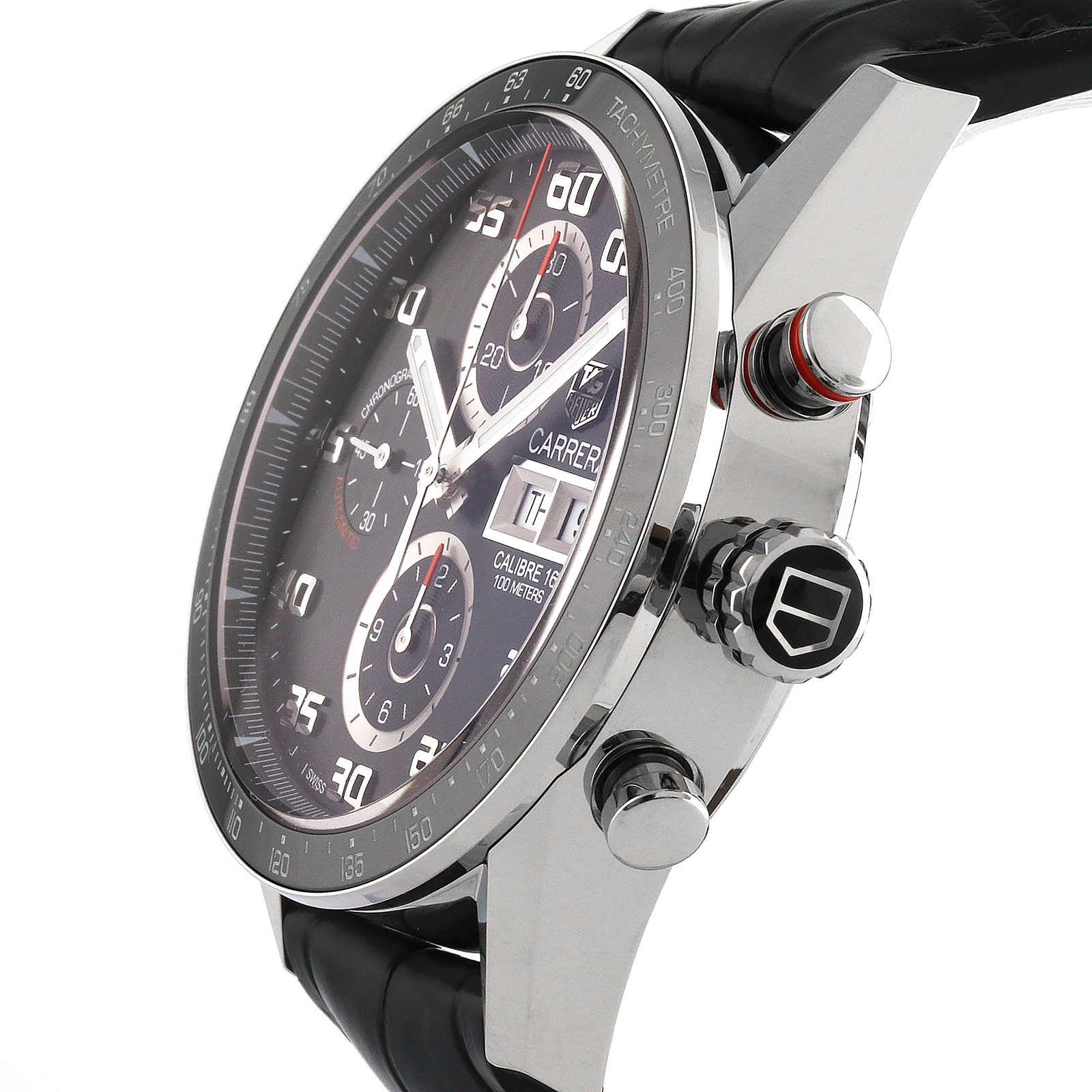 MiroTime Swiss TAG Heuer Carrera Calibre 16 43mm Mens Watch CV2A1R.FC6235