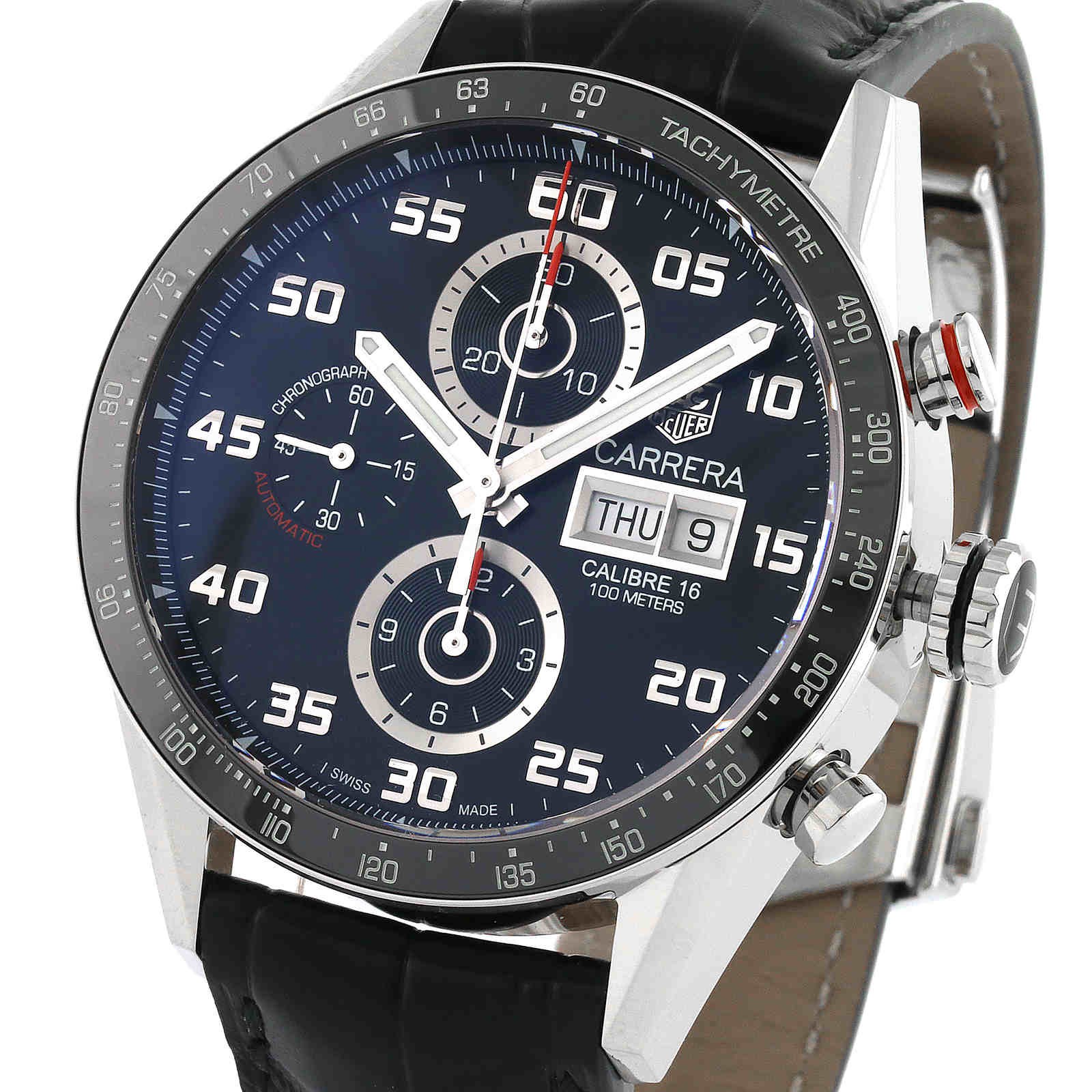 MiroTime Swiss TAG Heuer Carrera Calibre 16 43mm Mens Watch CV2A1R.FC6235