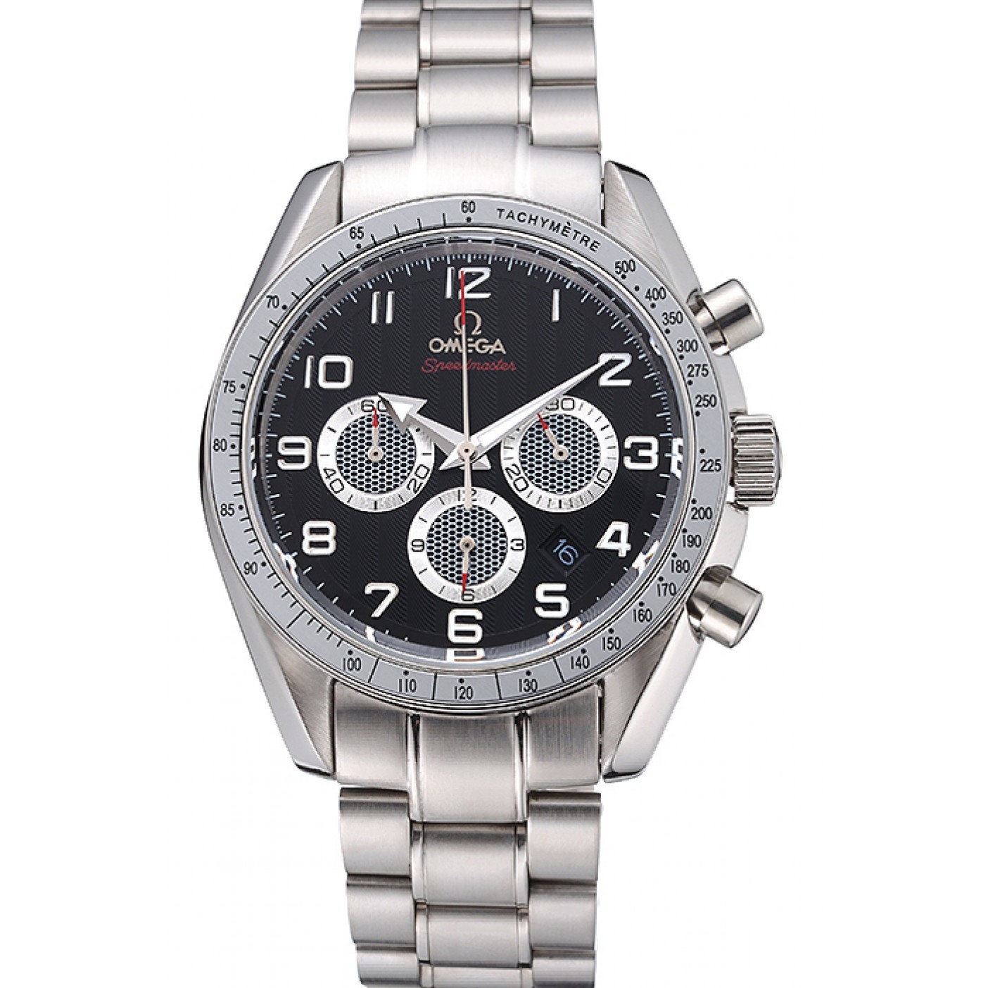 MiroTime Omega Speedmaster Limited Edition 1957 Black Dial Stainless Steel Bracelet 622523