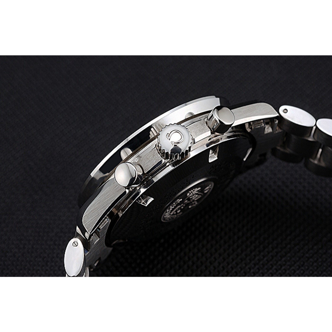MiroTime Omega Speedmaster Limited Edition 1957 Black Dial Stainless Steel Bracelet 622523
