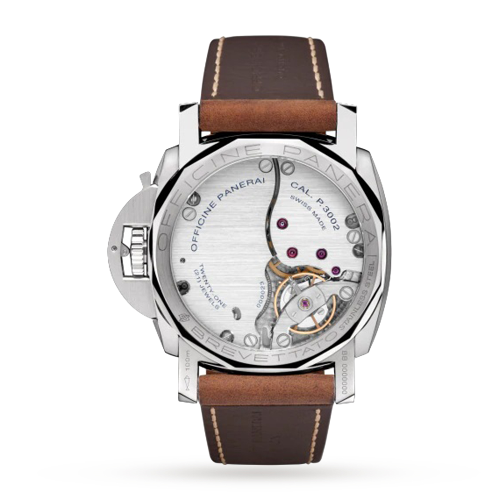 MiroTime Swiss Panerai Luminor Power Reserve 47mm Mens Watch PAM00423