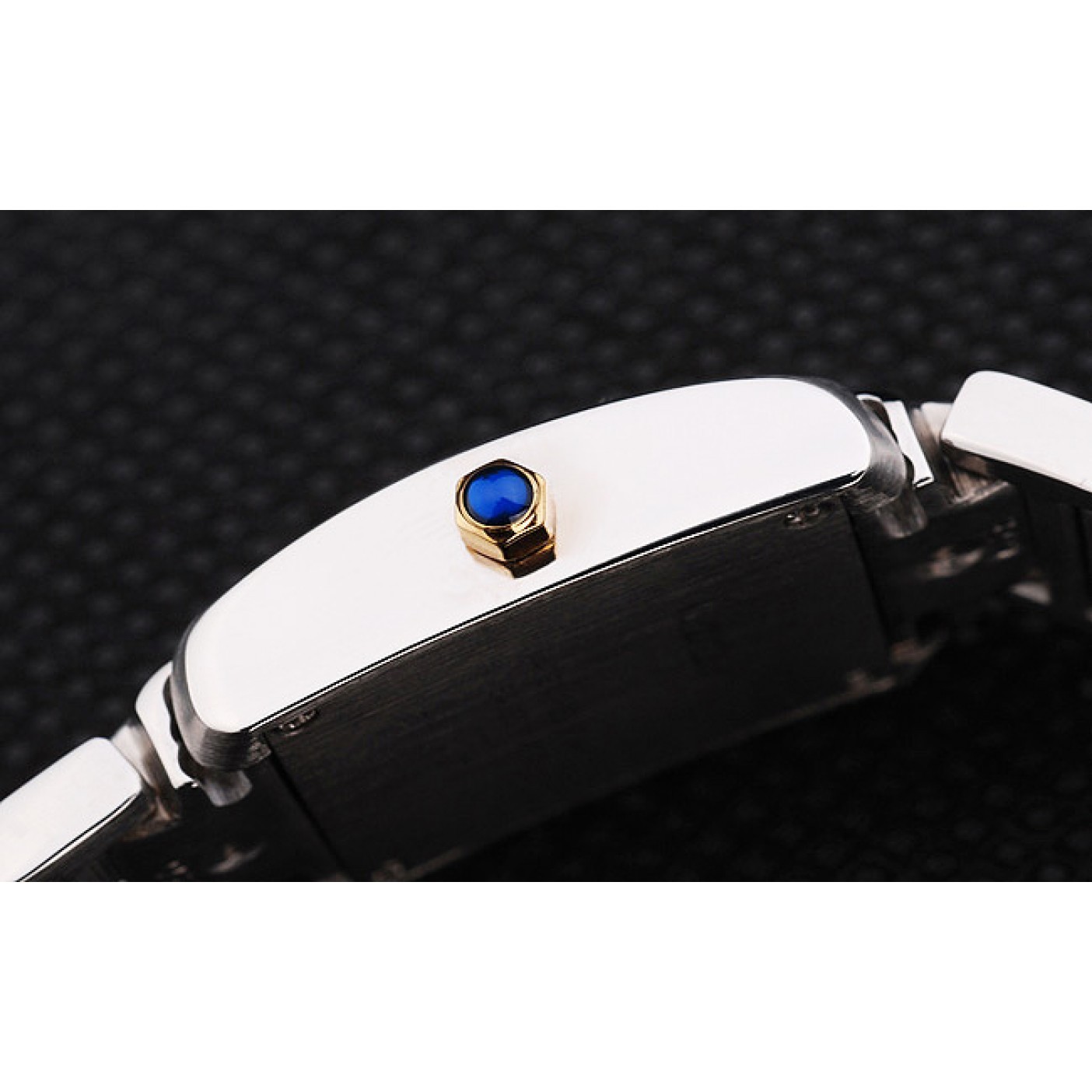 MiroTime Cartier Tank Francaise 22mm White Dial Stainless Steel Case Two Tone Bracelet