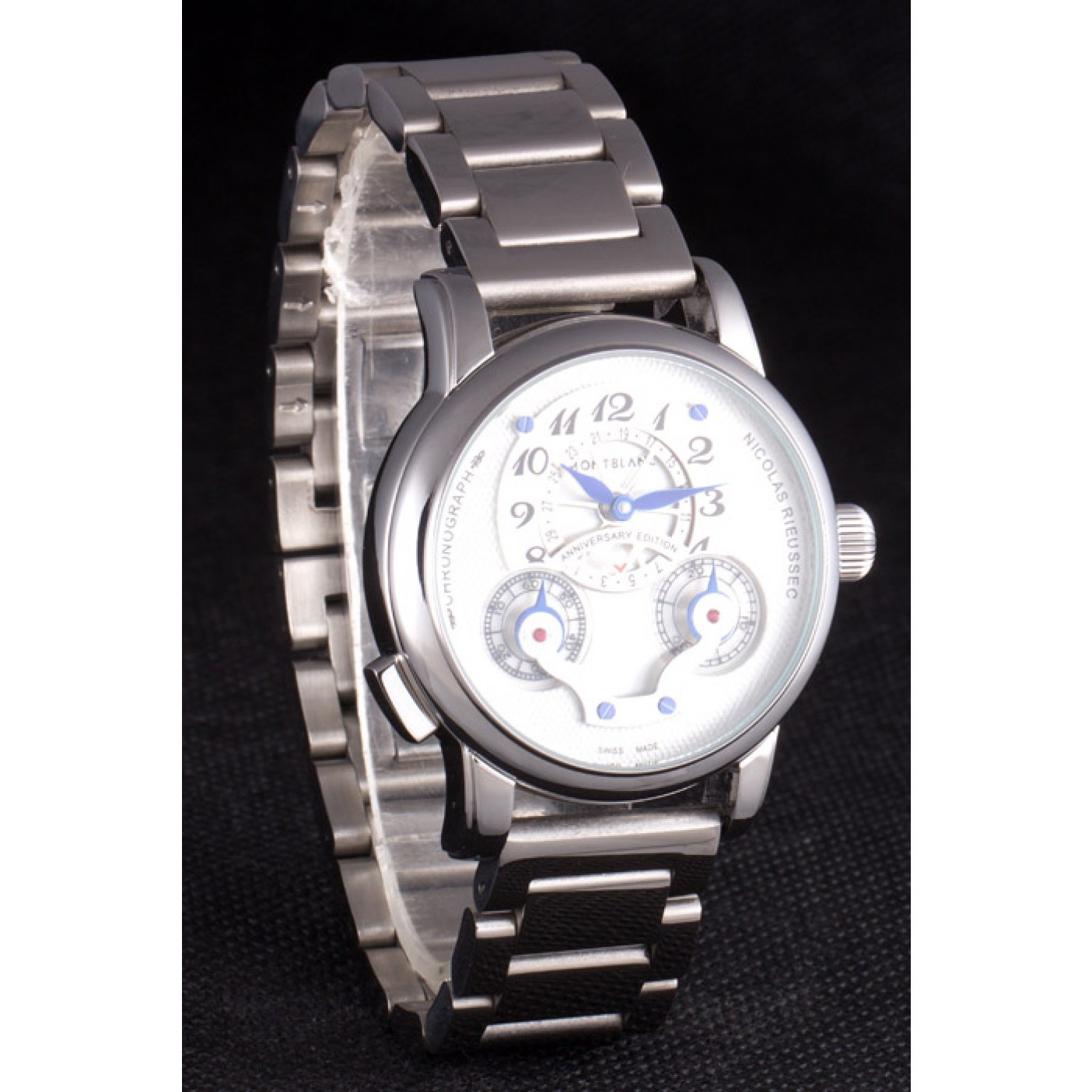MiroTime Montblanc Nicolas Rieussec Anniversary Edition Stainless Steel Bracelet 621629