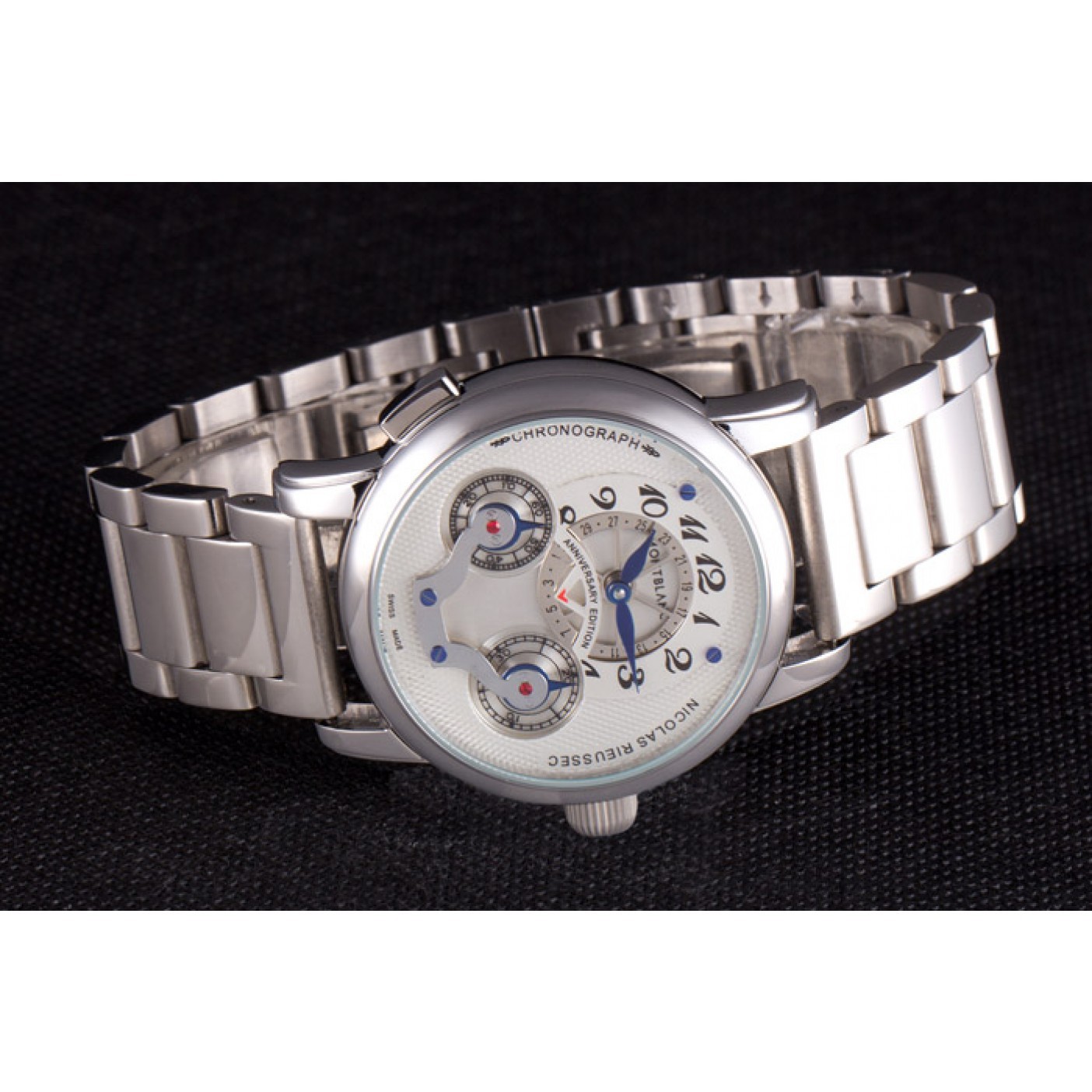 MiroTime Montblanc Nicolas Rieussec Anniversary Edition Stainless Steel Bracelet 621629