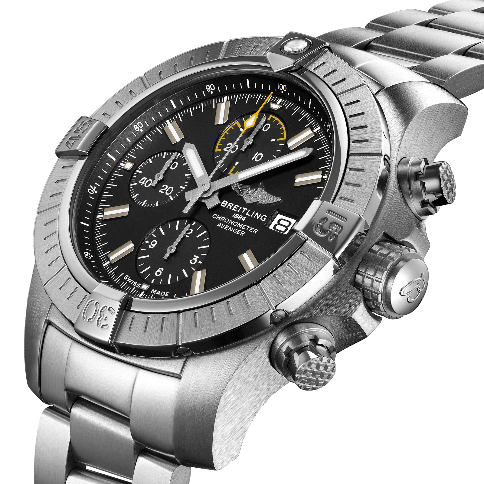 MiroTime Swiss Breitling Avenger 45 Chronograph A13317101B1A1