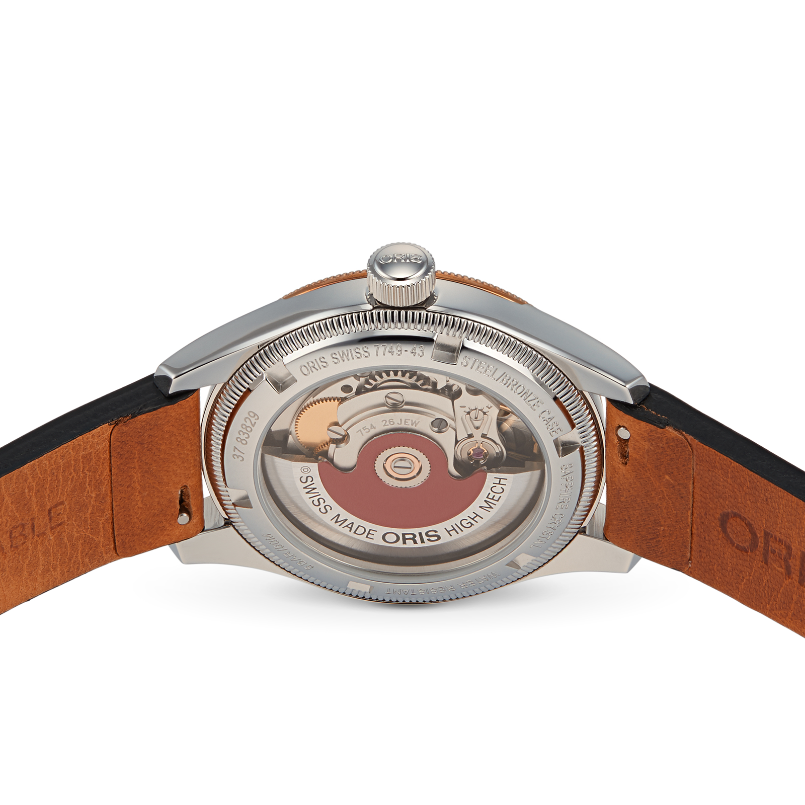 MiroTime Swiss Oris Big Crown 36mm Mens Watch 01 754 7749 4365-07 5 17 66G