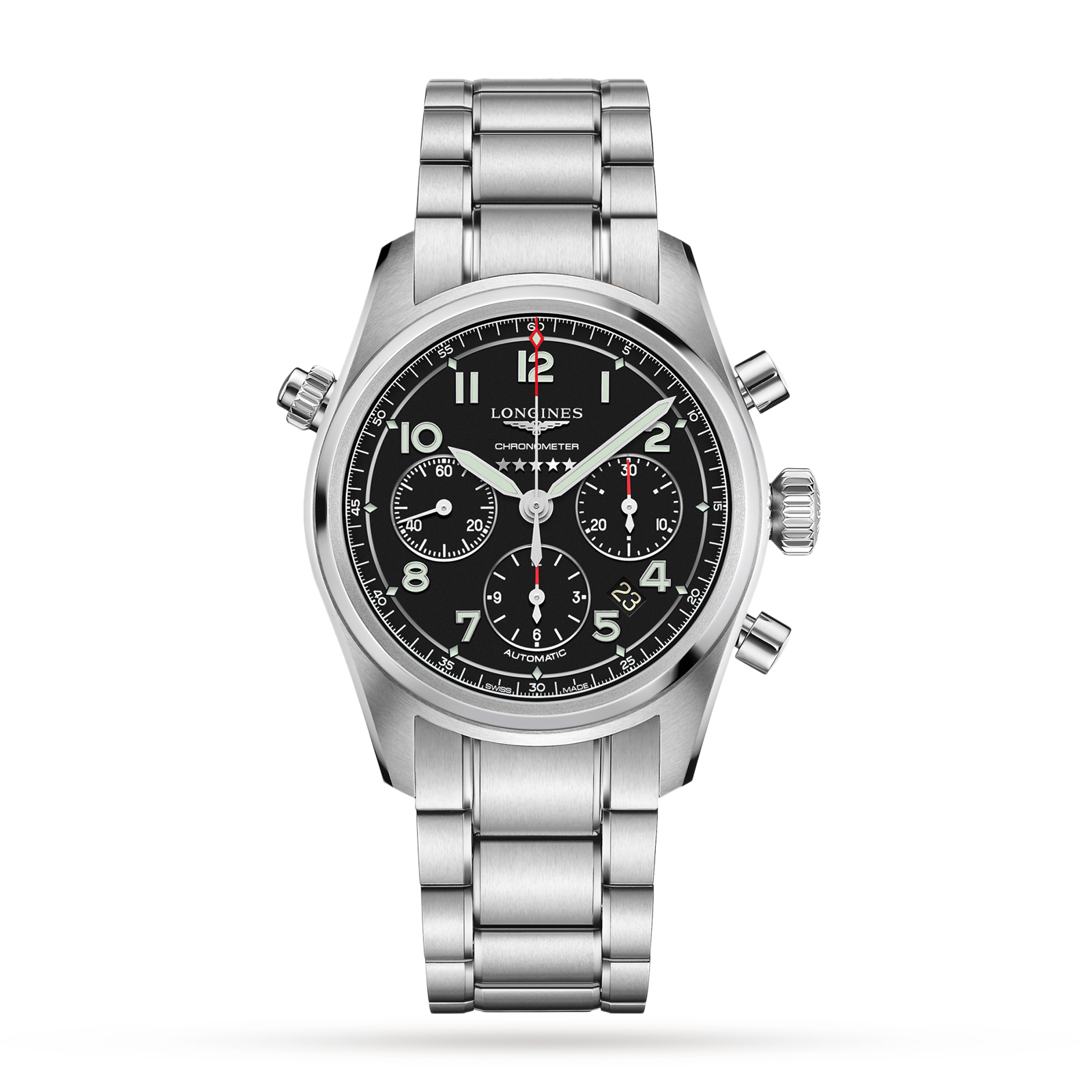MiroTime Longines Spirit 42mm Mens Watch L38204536
