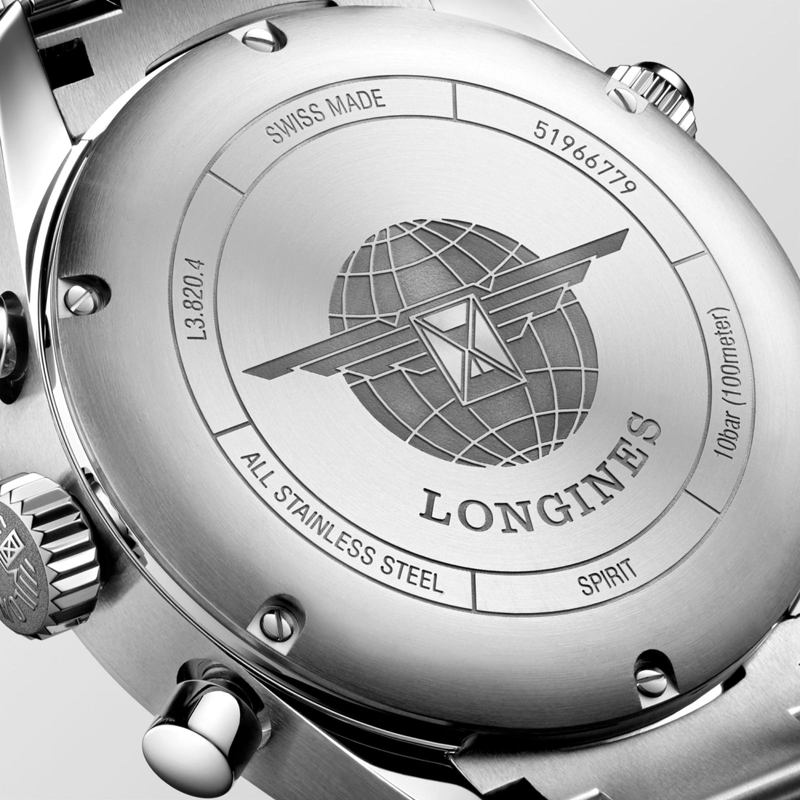 MiroTime Longines Spirit 42mm Mens Watch L38204536