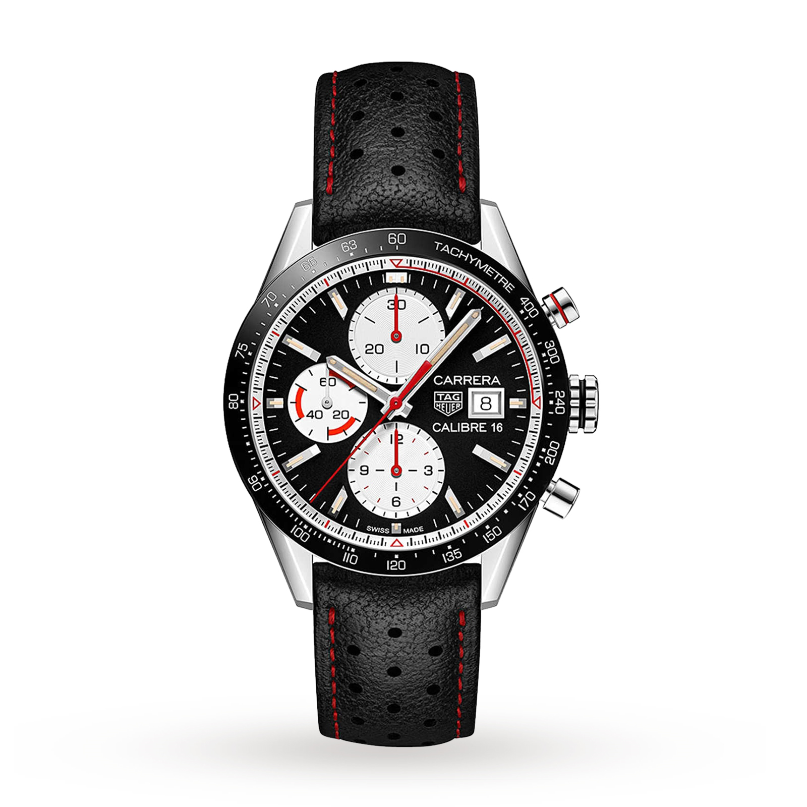 MiroTime Swiss TAG Heuer Carrera Calibre 16 41mm Mens Watch CV201AP.FC6429