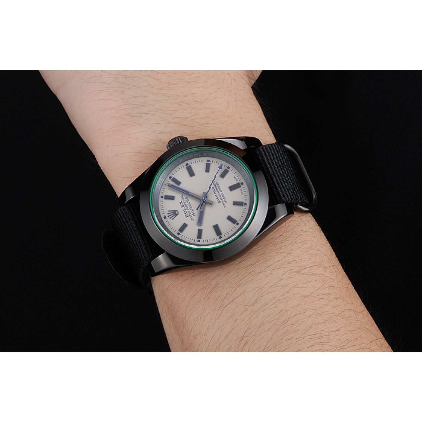 MiroTime Rolex Milgauss Bamford Black Nylon Strap 622000