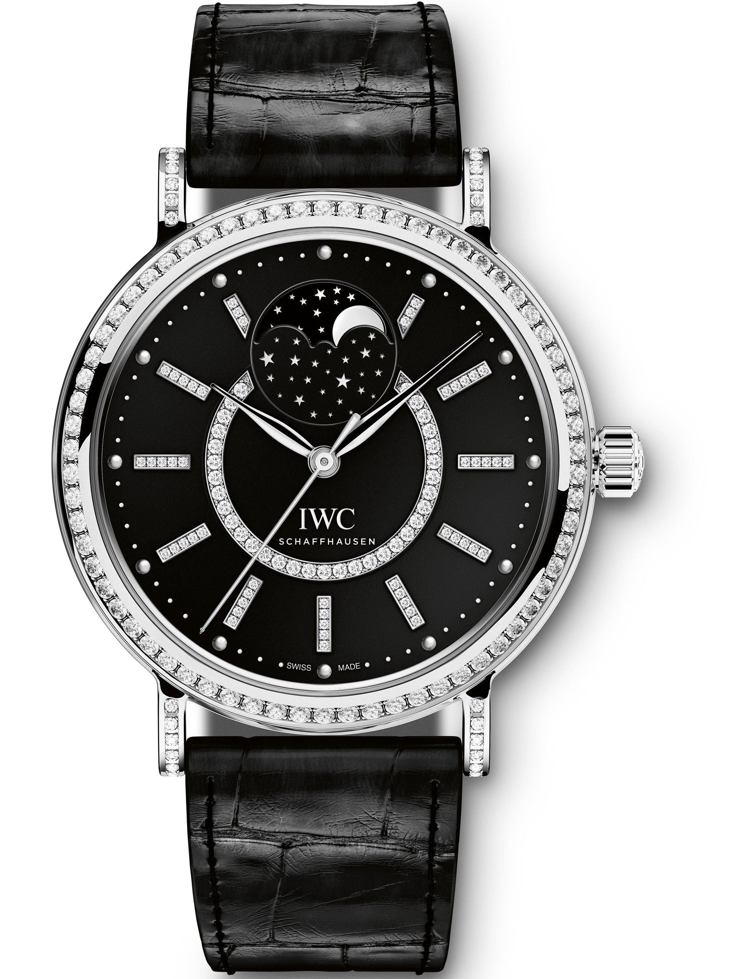MiroTime AAA Replica IWC Portofino Midsize Automatic Moonphase 37mm Ladies Watch IW459004