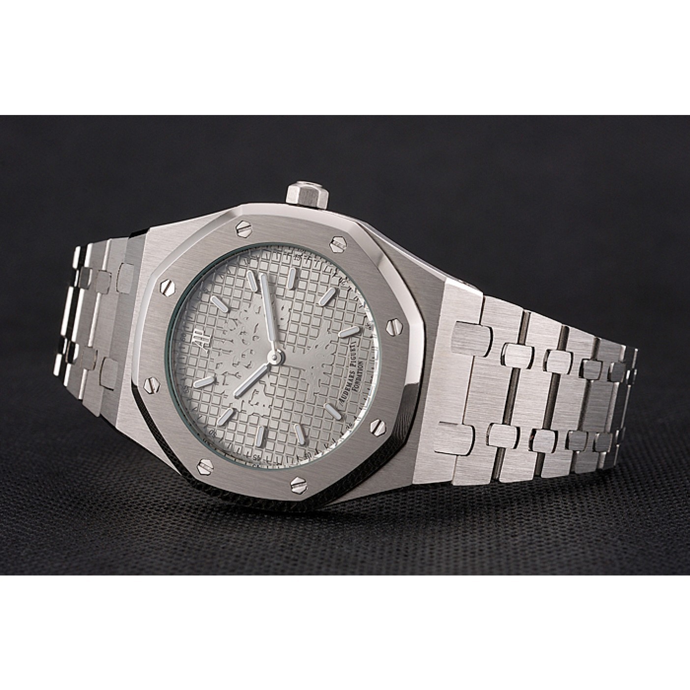 MiroTime Audemars Piguet Royal Oak Fondation Gray Dial Stainless Steel Case And Bracelet