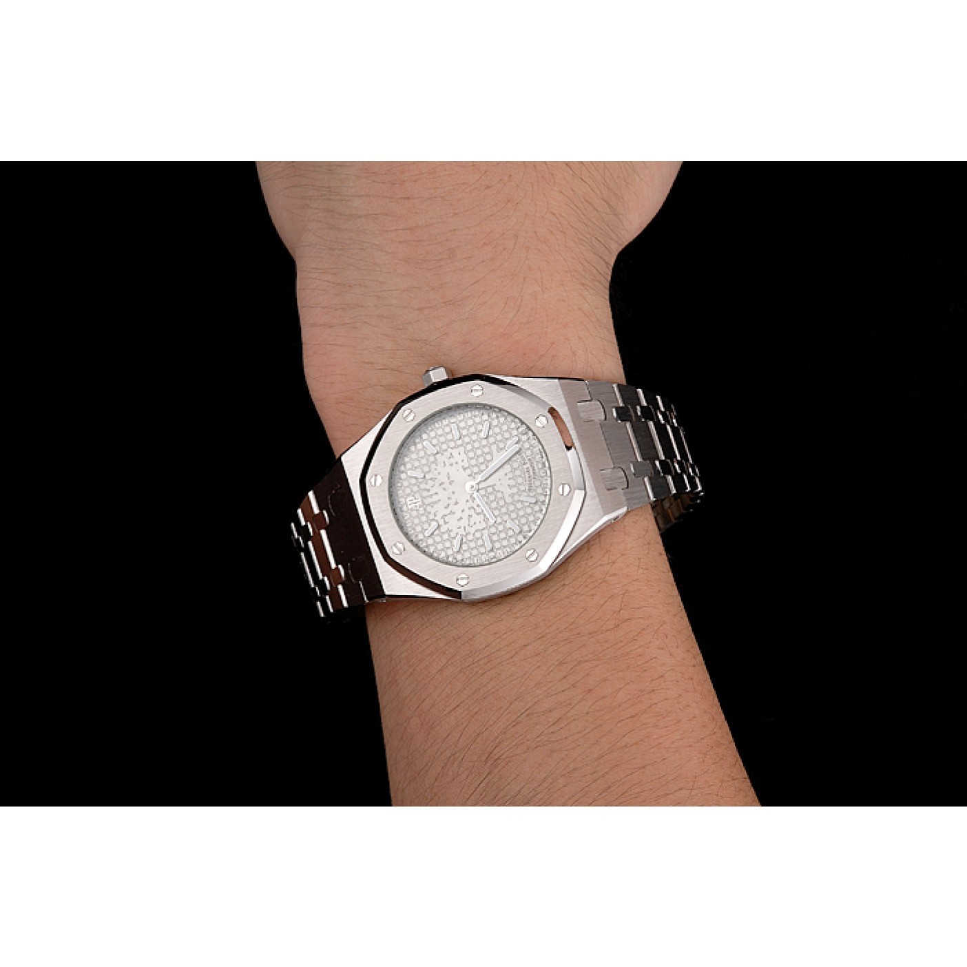 MiroTime Audemars Piguet Royal Oak Fondation Gray Dial Stainless Steel Case And Bracelet