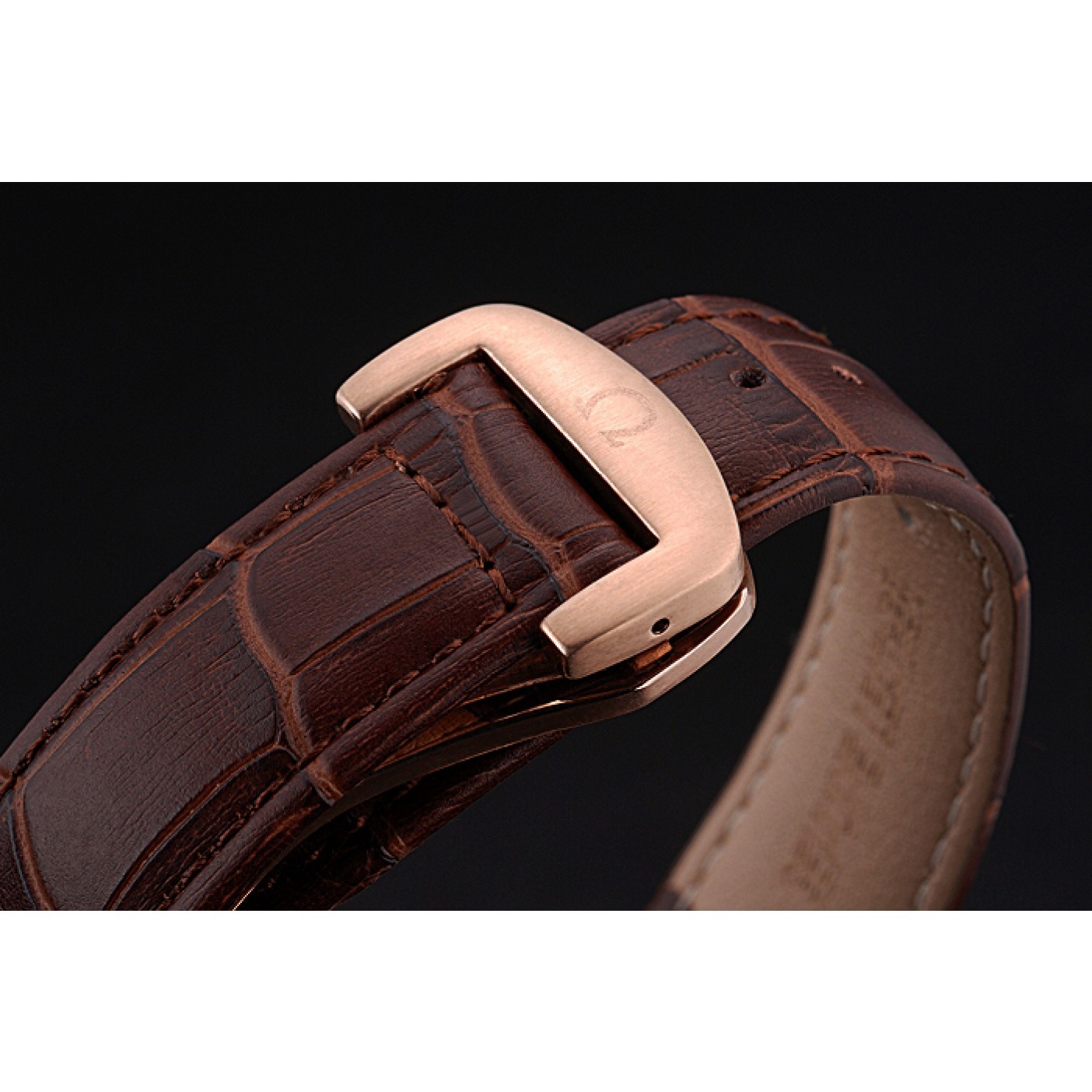 MiroTime Omega Seamaster Aqua Terra Chrono GMT Teak-Grey Dial Brown Leather Bracelet 622536