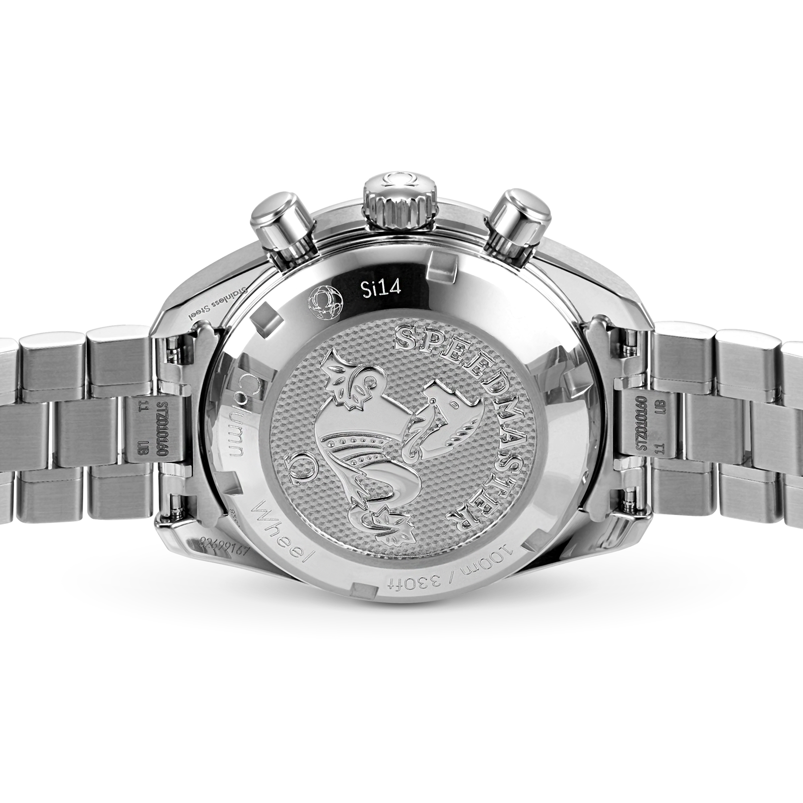 MiroTime Swiss Omega Speedmaster Co-Axial 38mm Moonwatch Mens Watch O32430385001001