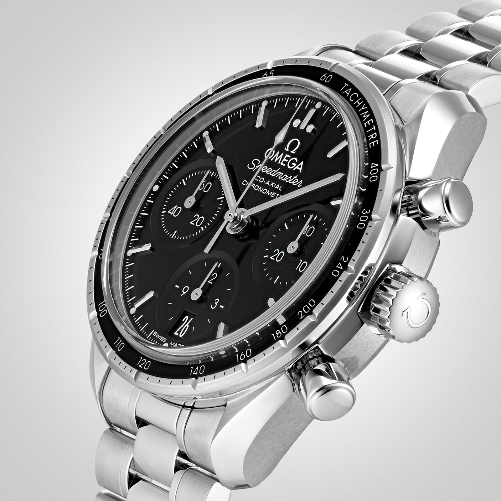MiroTime Swiss Omega Speedmaster Co-Axial 38mm Moonwatch Mens Watch O32430385001001
