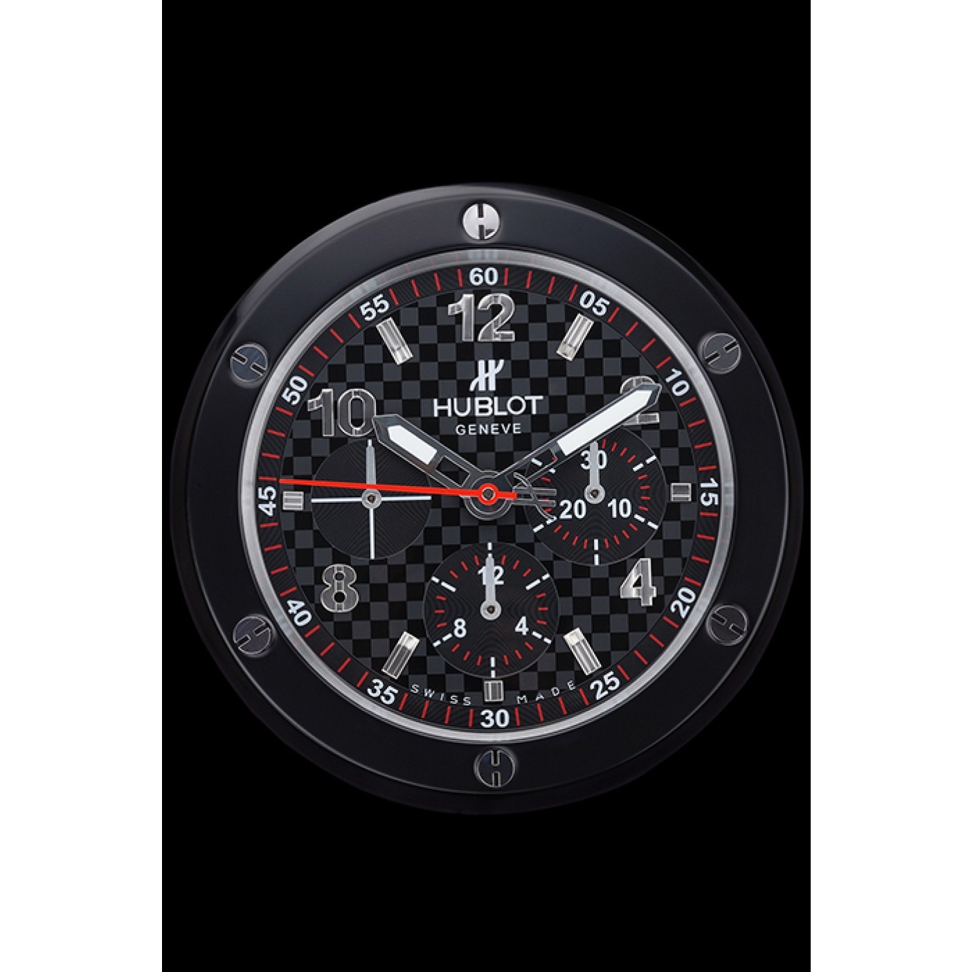 MiroTime Hublot Big Bang King Power Wall Clock Black-Grey 622467