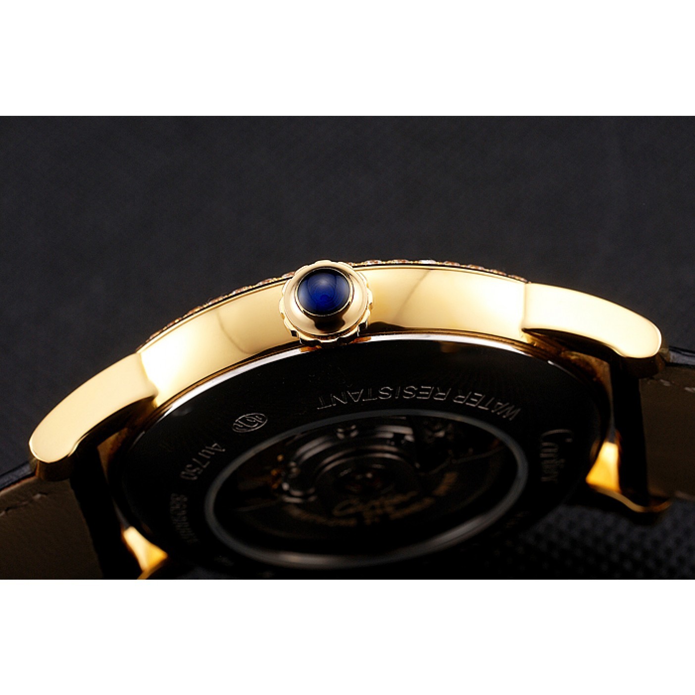 MiroTime Swiss Cartier Ballon Bleu GMT Silver Dial Rose Gold Case And Bracelet