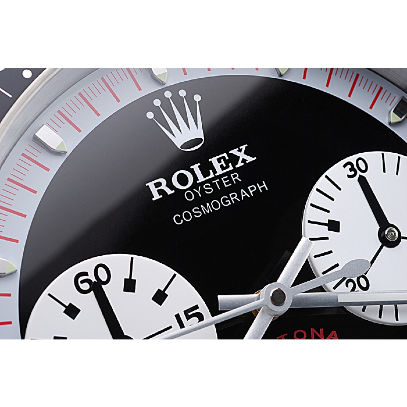 MiroTime Rolex Daytona Cosmograph Wall Clock Black-Red 622480