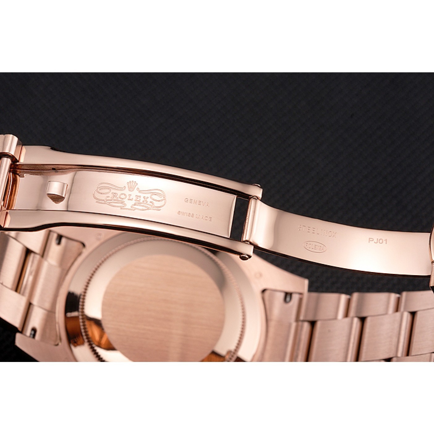 MiroTime Rolex Sky Dweller Brown Dial Rose Gold Case Ad Bracelet