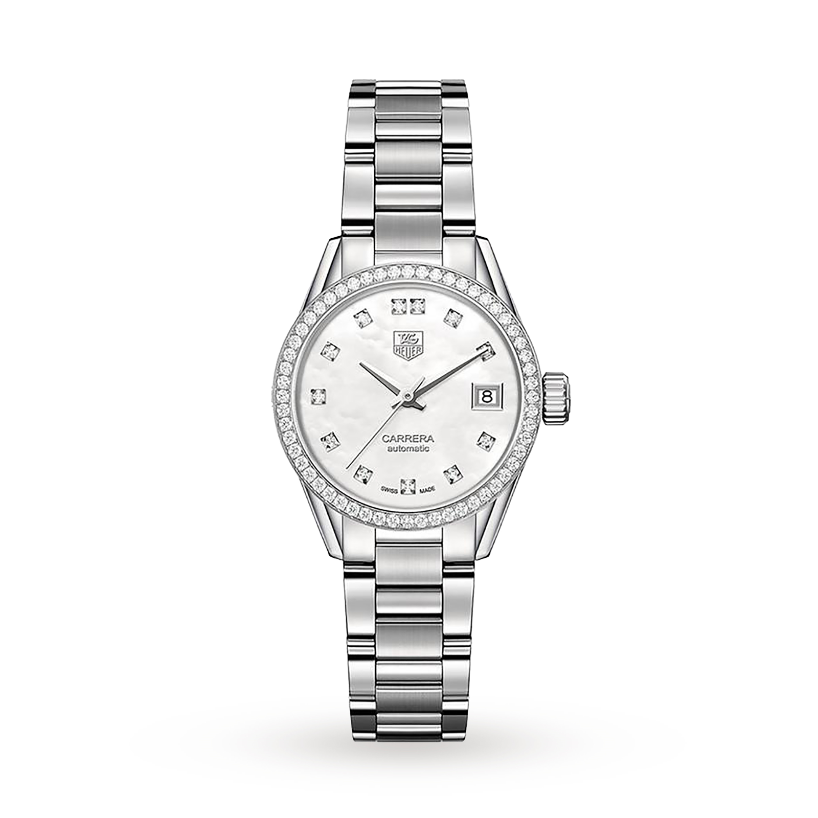 MiroTime Swiss TAG Heuer Carrera 28mm Ladies Watch WAR2415.BA0776