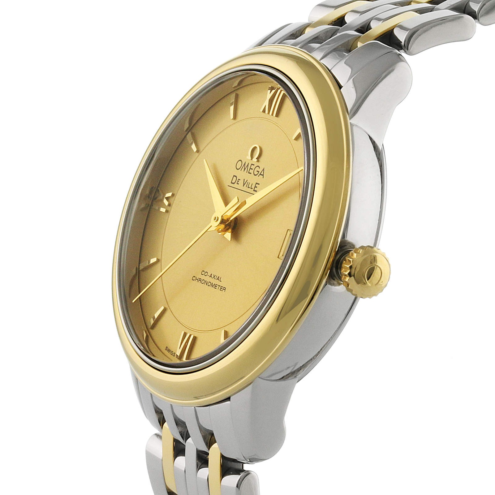 MiroTime Swiss Omega De Ville Prestige Co-Axial 32.7mm Ladies Watch O42420332008001
