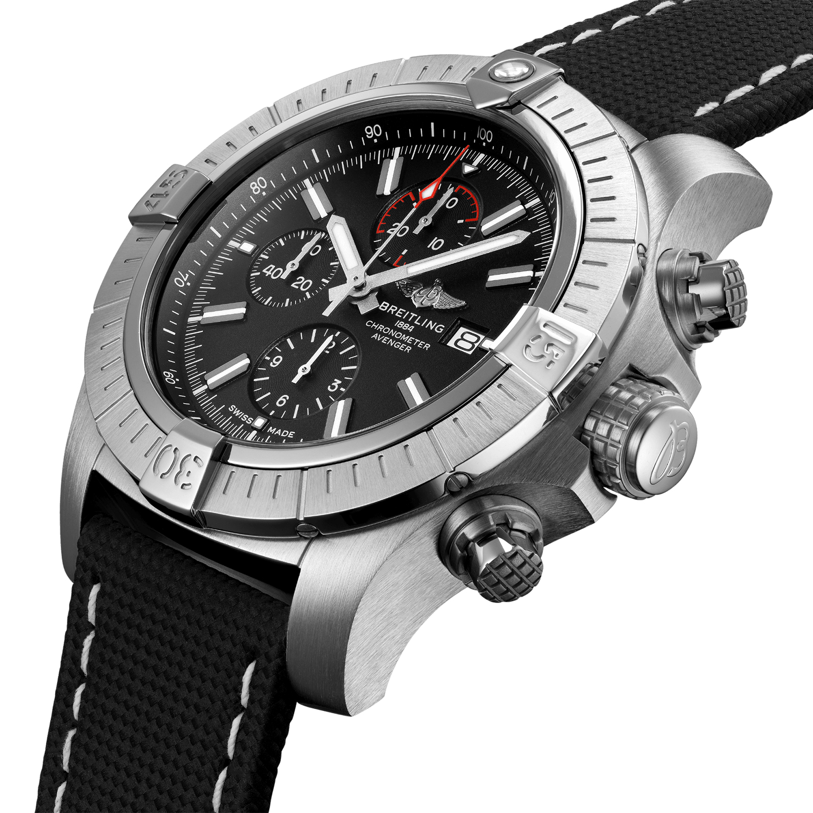 MiroTime Swiss Breitling SuperAvenger 48 A13375101B1X2