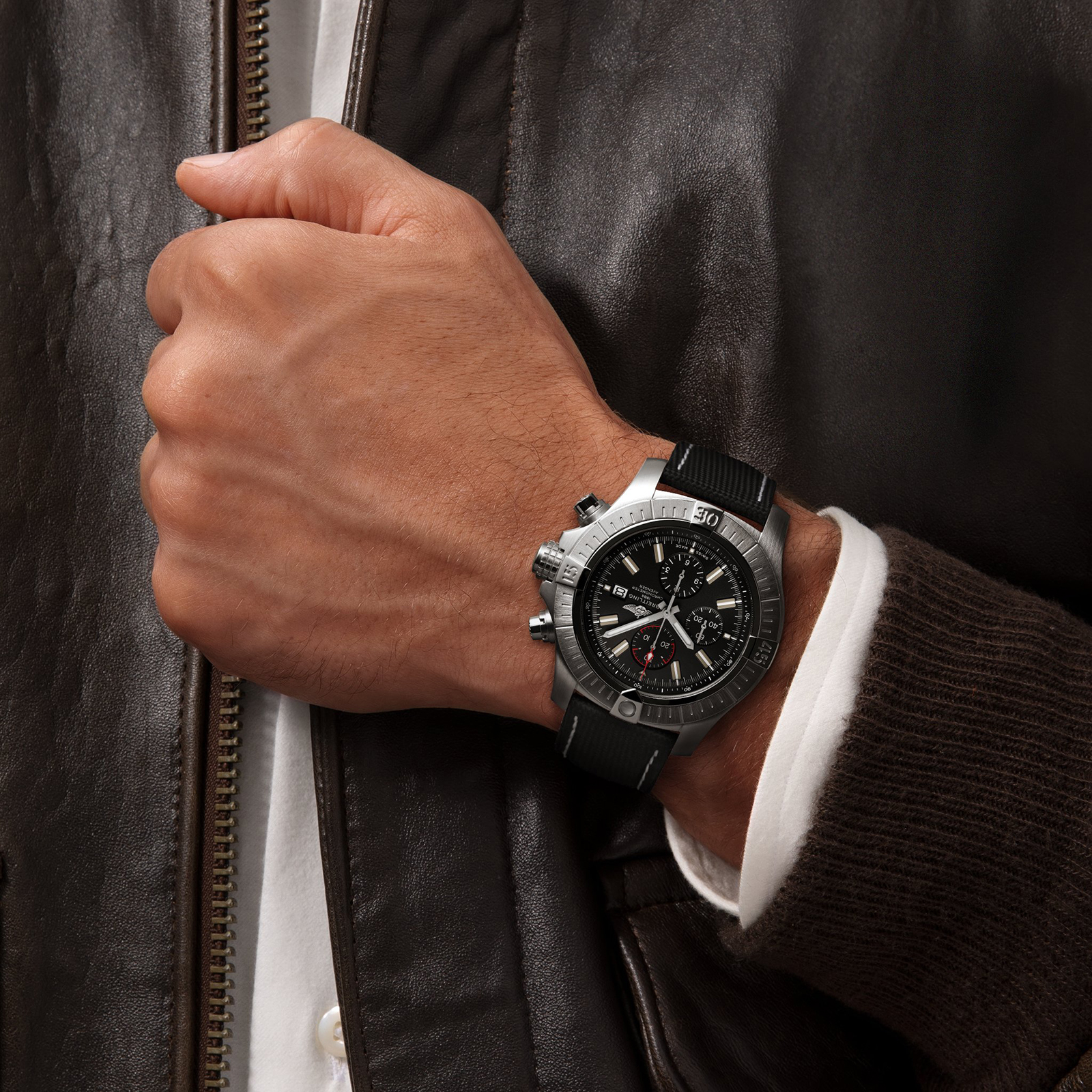 MiroTime Swiss Breitling SuperAvenger 48 A13375101B1X2