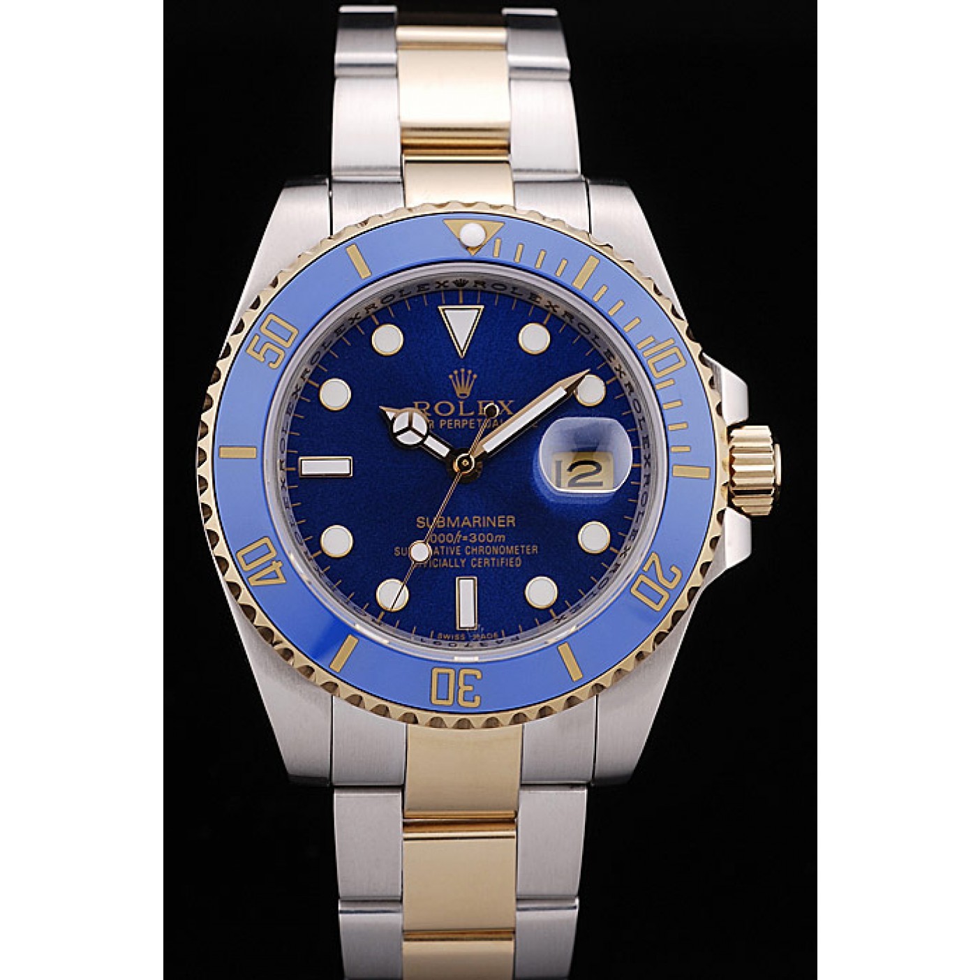 MiroTime Rolex Submariner Blue Bezel Blue Dial 98230
