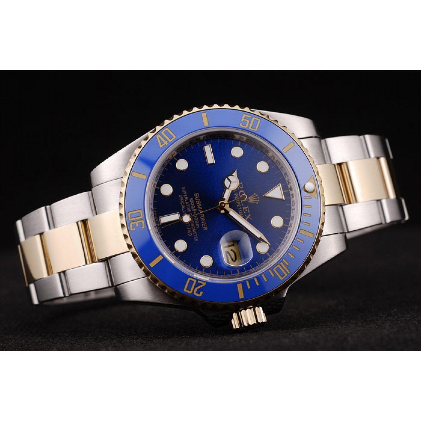MiroTime Rolex Submariner Blue Bezel Blue Dial 98230