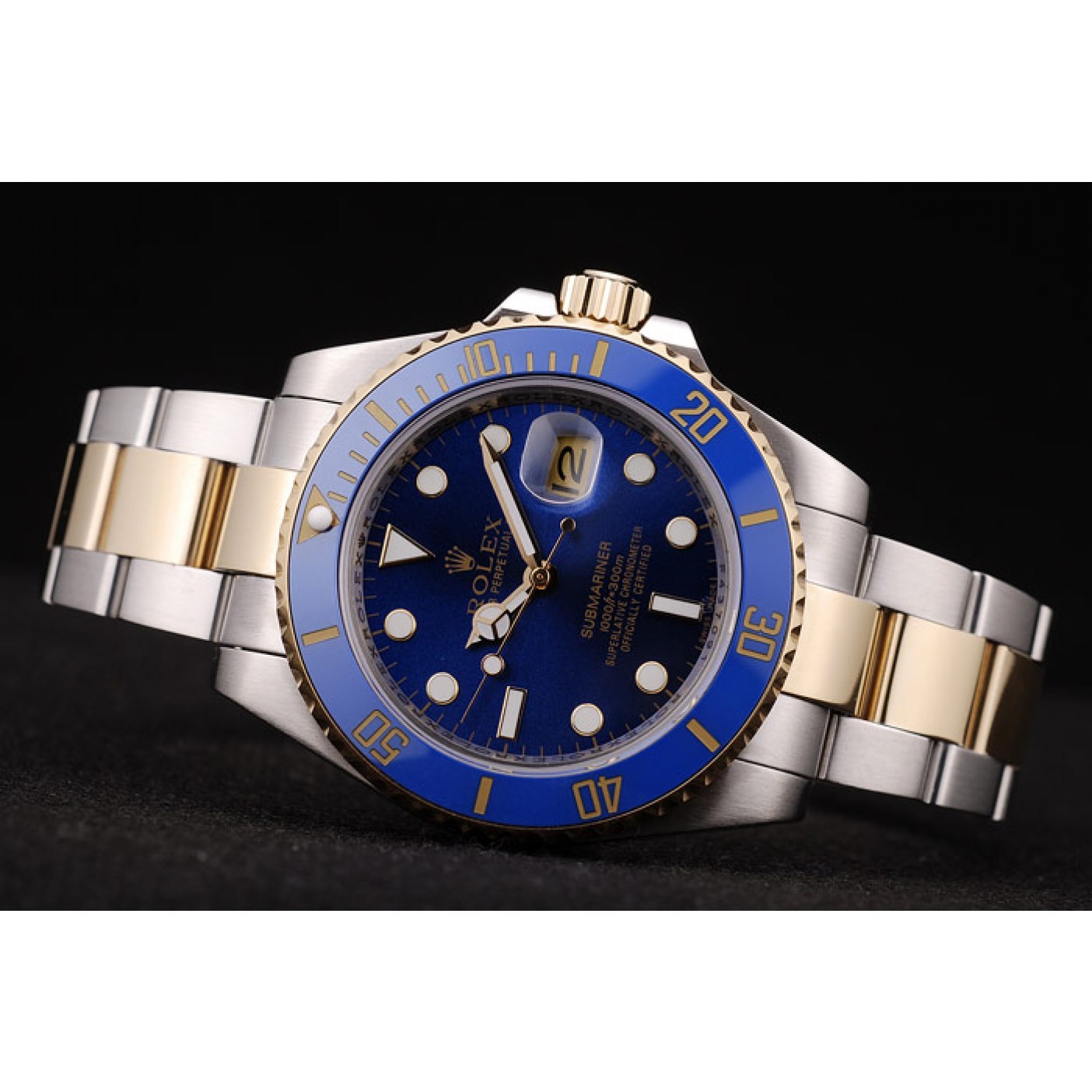 MiroTime Rolex Submariner Blue Bezel Blue Dial 98230