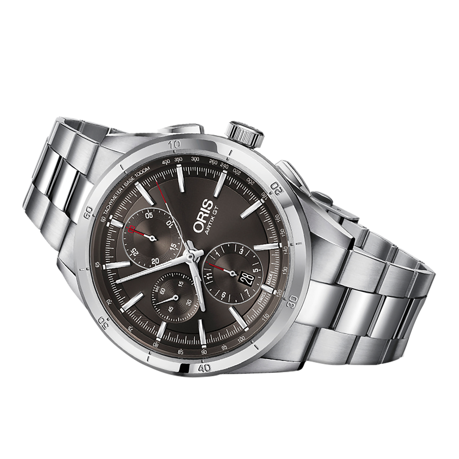 MiroTime Swiss Oris Artix GT 42mm Mens Watch 77477504153MB
