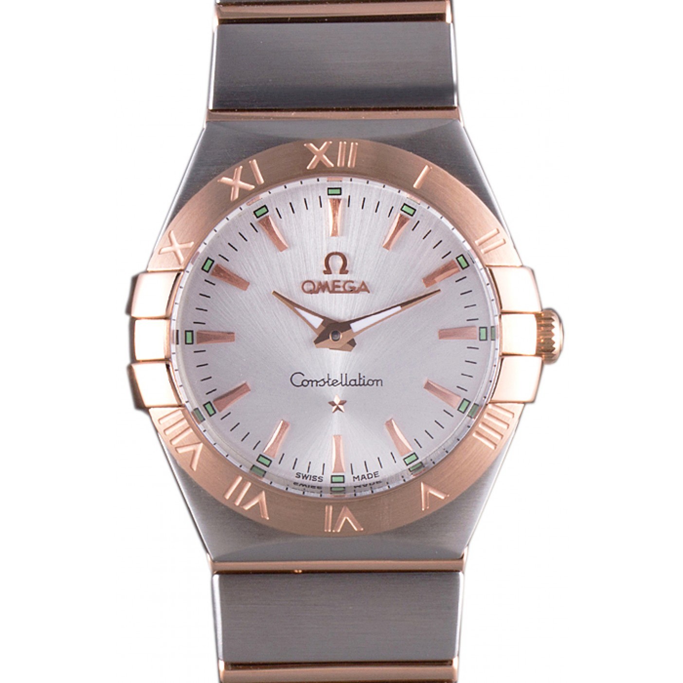 MiroTime Omega Constellation Rose Gold Bezel Two Tone Band som101 621481