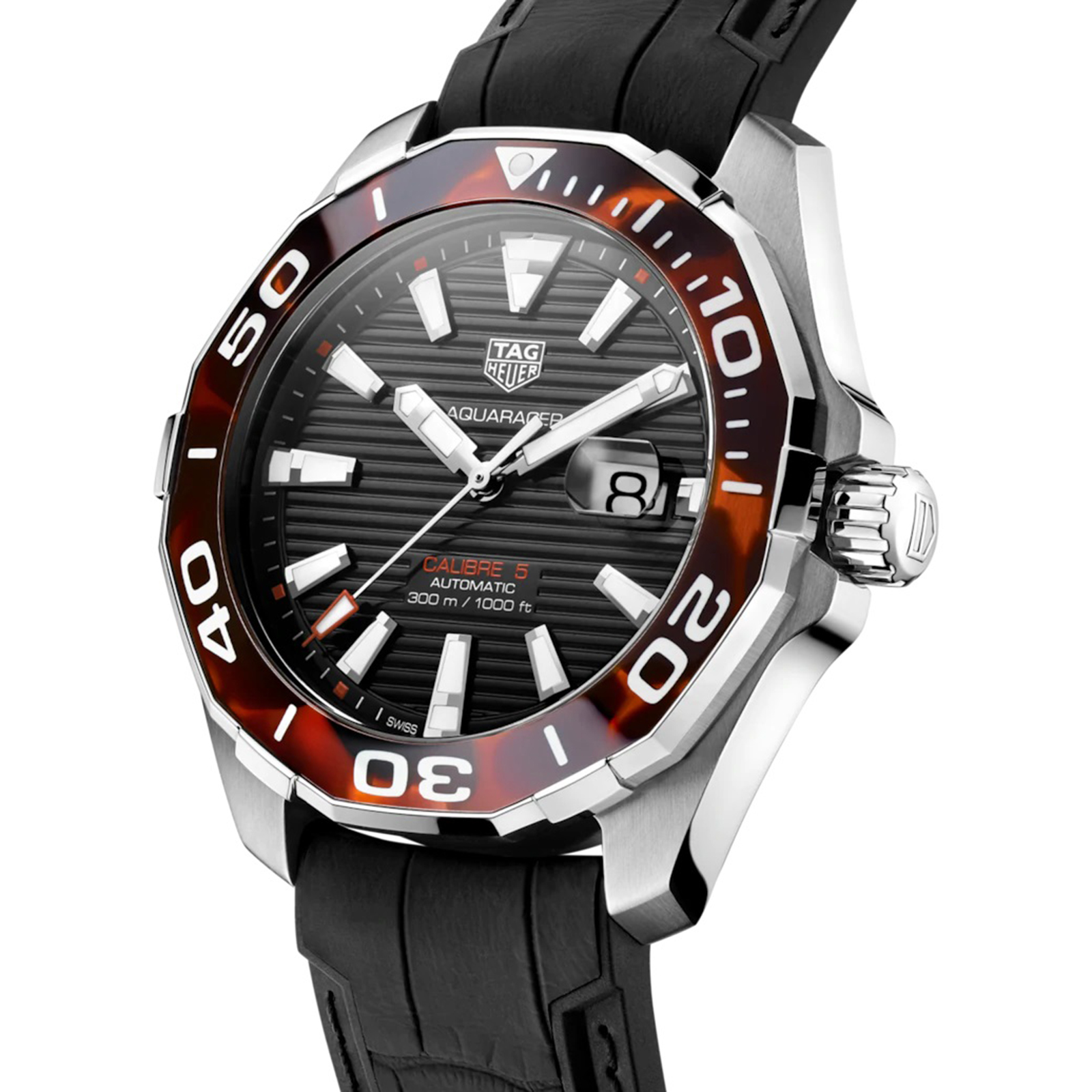 MiroTime TAG Heuer Aquaracer Calibre 5 Automatic 43mm Mens Watch WAY201N.FT6177