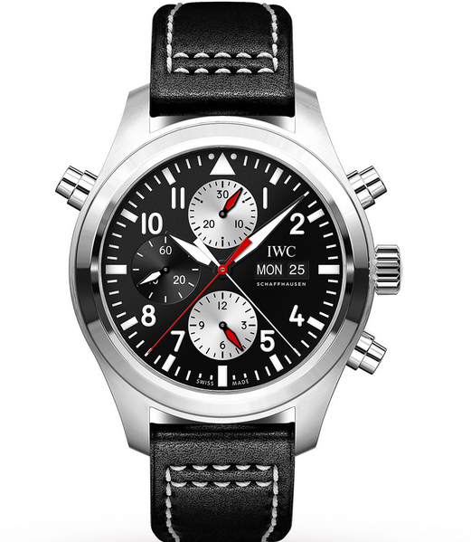 MiroTime AAA Replica IWC Pilot&#039;s Double Chronograph Watch IW371813